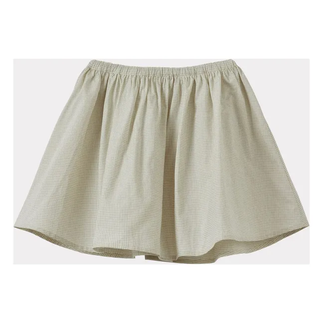 Myla Vichy skirt | Ecru