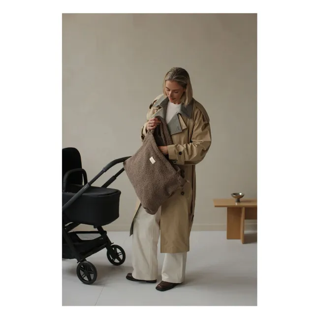 Borsa fasciatoio | Marrone scuro