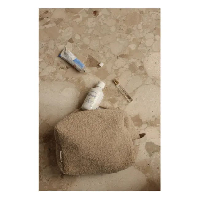 Large toiletry bag | Ecru