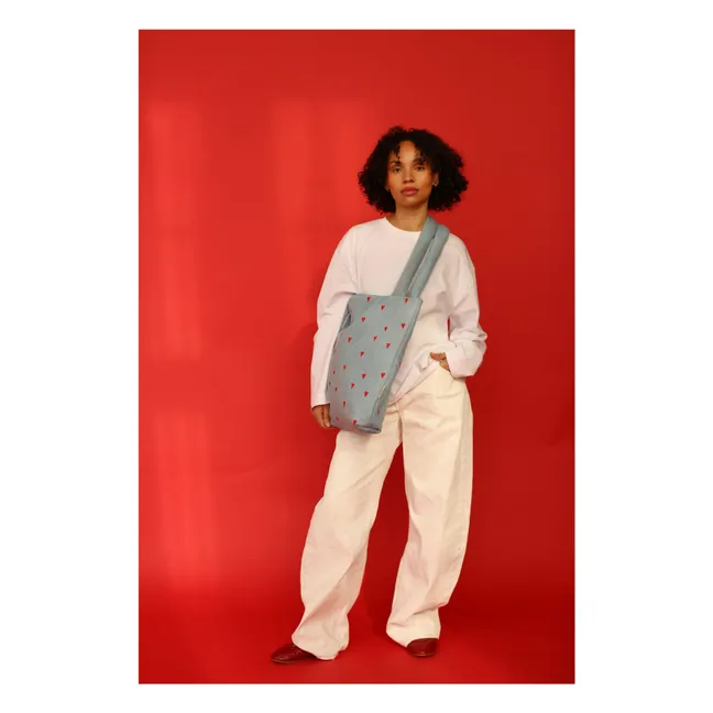 Hearts mom-bag Tasche | Denim