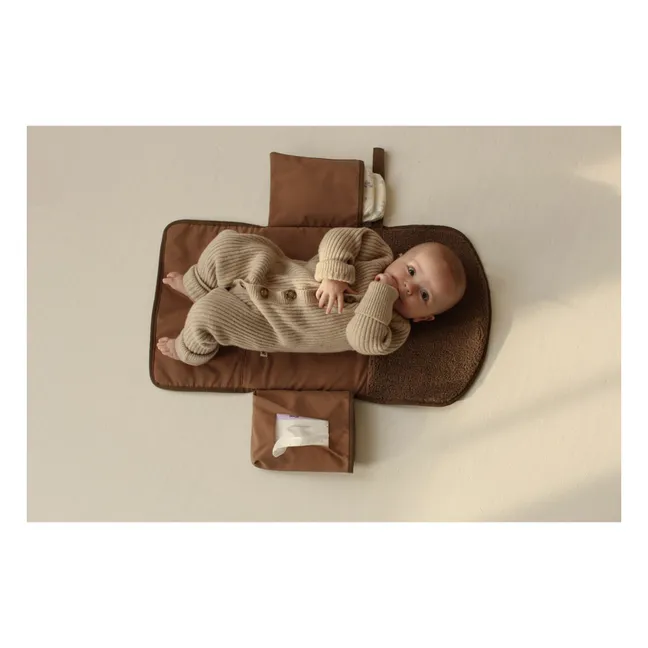 Matelas à langer de voyage | Brun