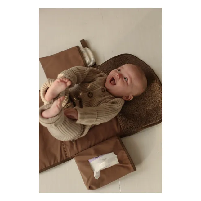 Travel changing mat | Brown