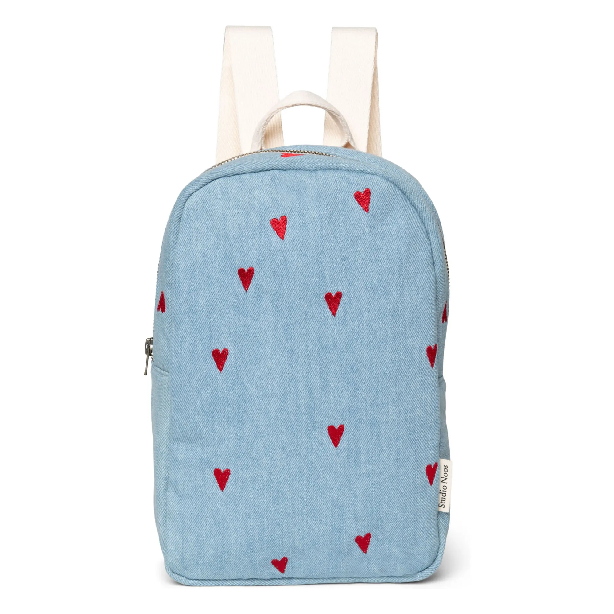 Studio Noos Denim Hearts Backpack