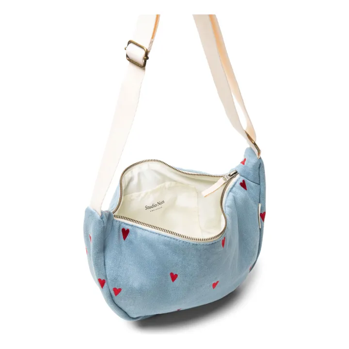Sac banane Hearts | Denim- Image produit n°4