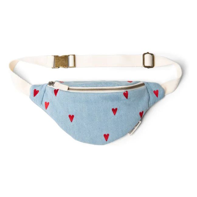 Marsupio per bambini Hearts | Demin