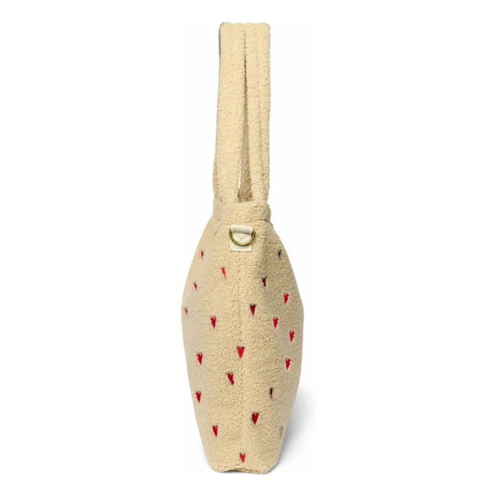 Sac à langer Hearts | Ecru- Image produit n°2
