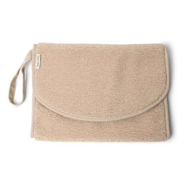 Travel changing mat | Ecru