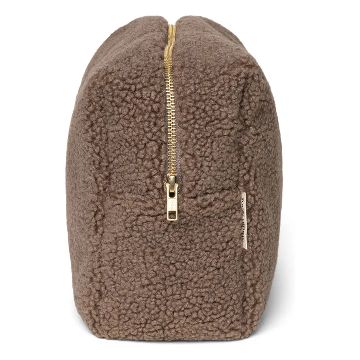 Grande trousse de toilette | Brun- Image produit n°4