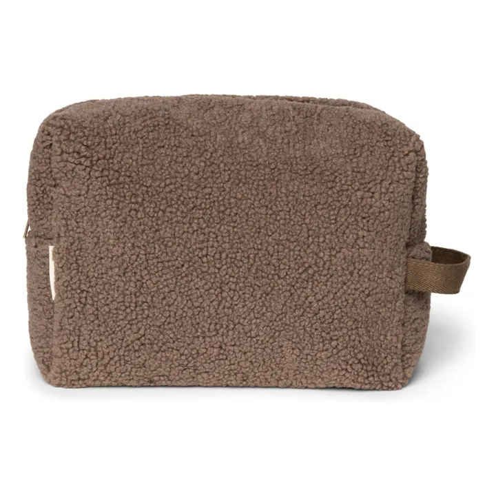 Large toiletry bag | Brown- Product image n°0