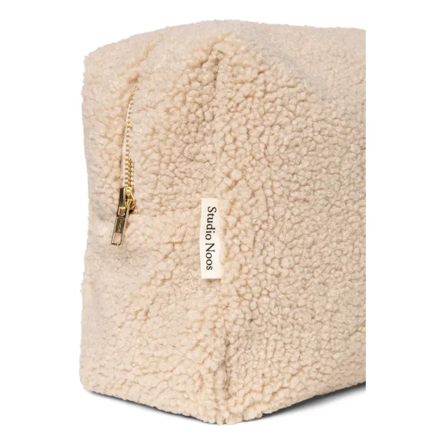 Large toiletry bag | Ecru