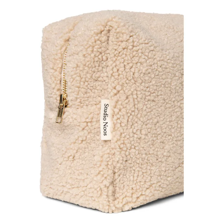 Grande trousse de toilette | Ecru- Image produit n°6