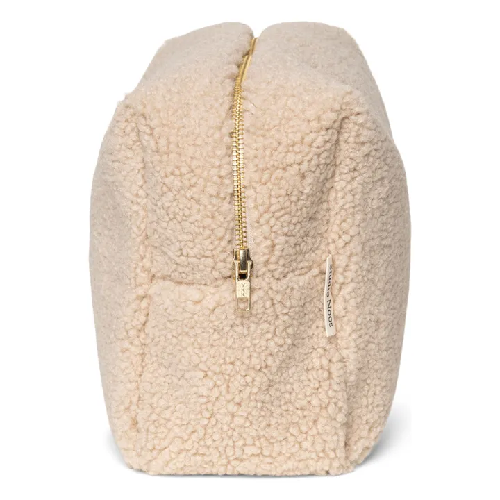 Grande trousse de toilette | Ecru- Image produit n°4