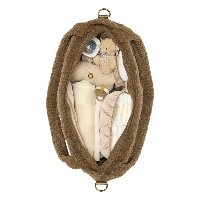 Borsa fasciatoio | Marrone scuro