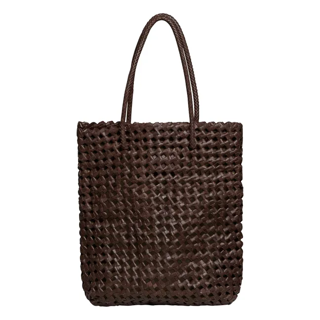 Borsa Tote in pelle Montale | Cioccolato