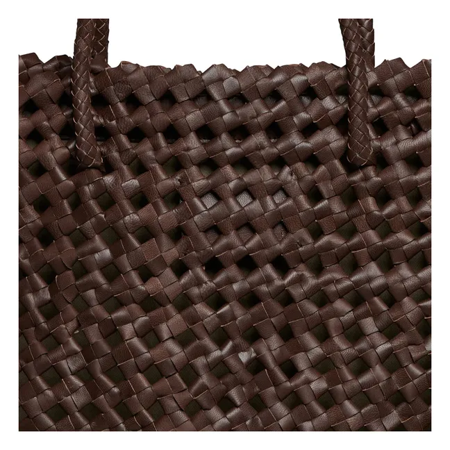 Borsa Tote in pelle Montale | Cioccolato