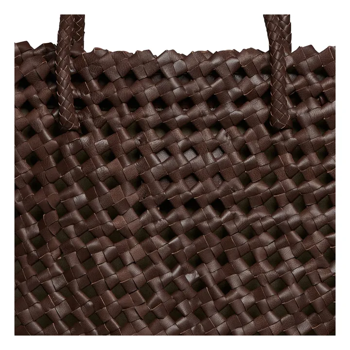 Montale Leather Tote Bag | Chocolate- Product image n°4