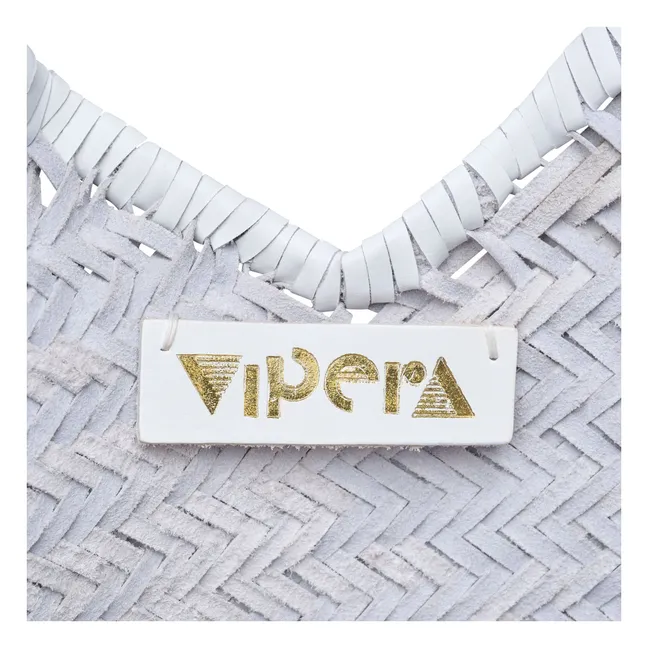 Borsa Neruda in pelle | Bianco