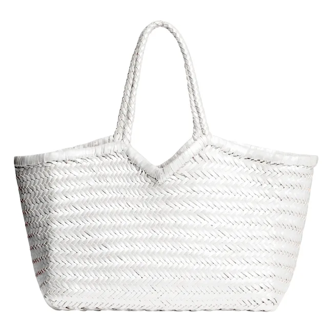 Borsa Neruda in pelle | Bianco