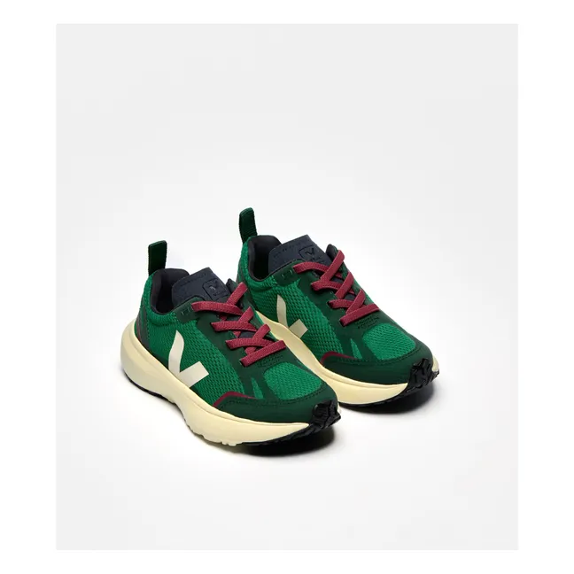 Zapatillas con cordones Canary | Verde esmeralda