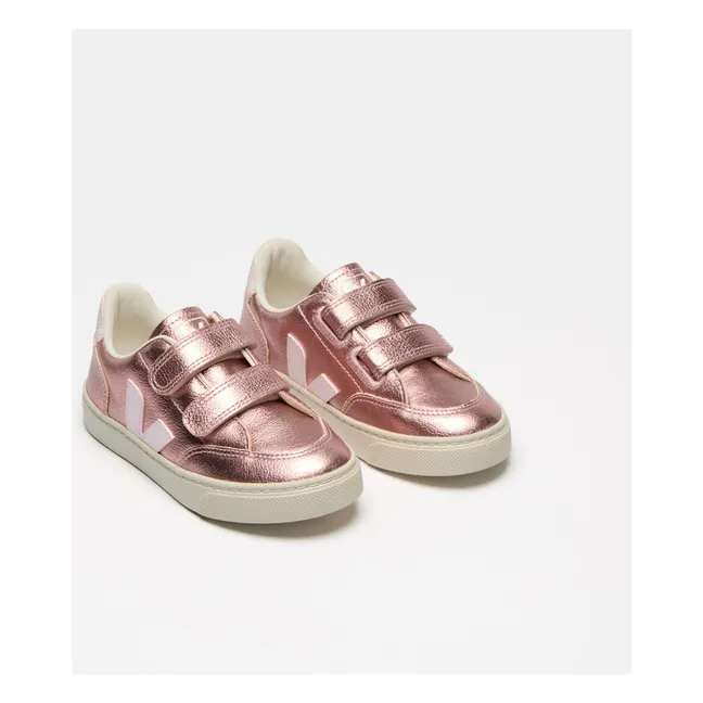 Baskets Scratchs V-12 | Or rose