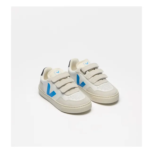 Baskets Scratchs V-90 | Bleu