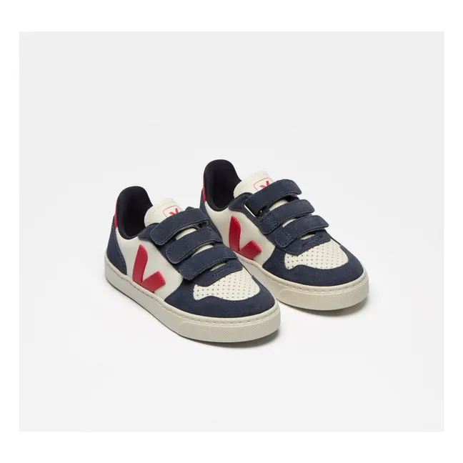 Baskets Scratchs V-10 | Bleu marine