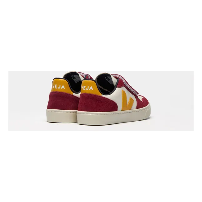 Baskets Scratchs V-10 | Bordeaux