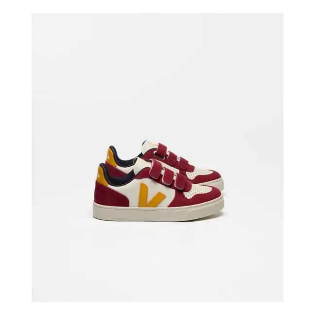 Baskets Scratchs V-10 | Bordeaux