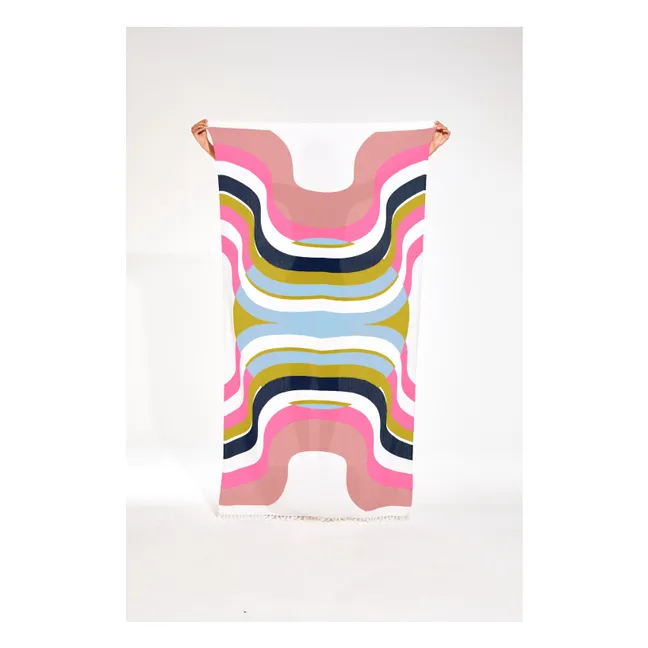 Halo beach towel | Pink