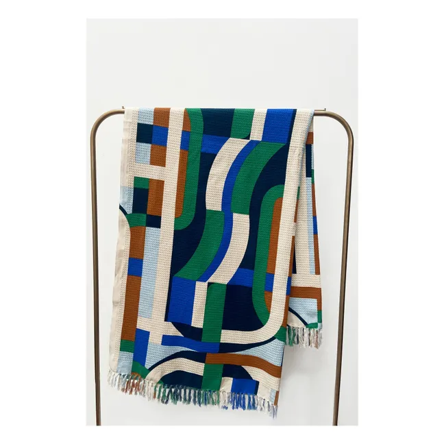 Plaid Supersonic | Blau
