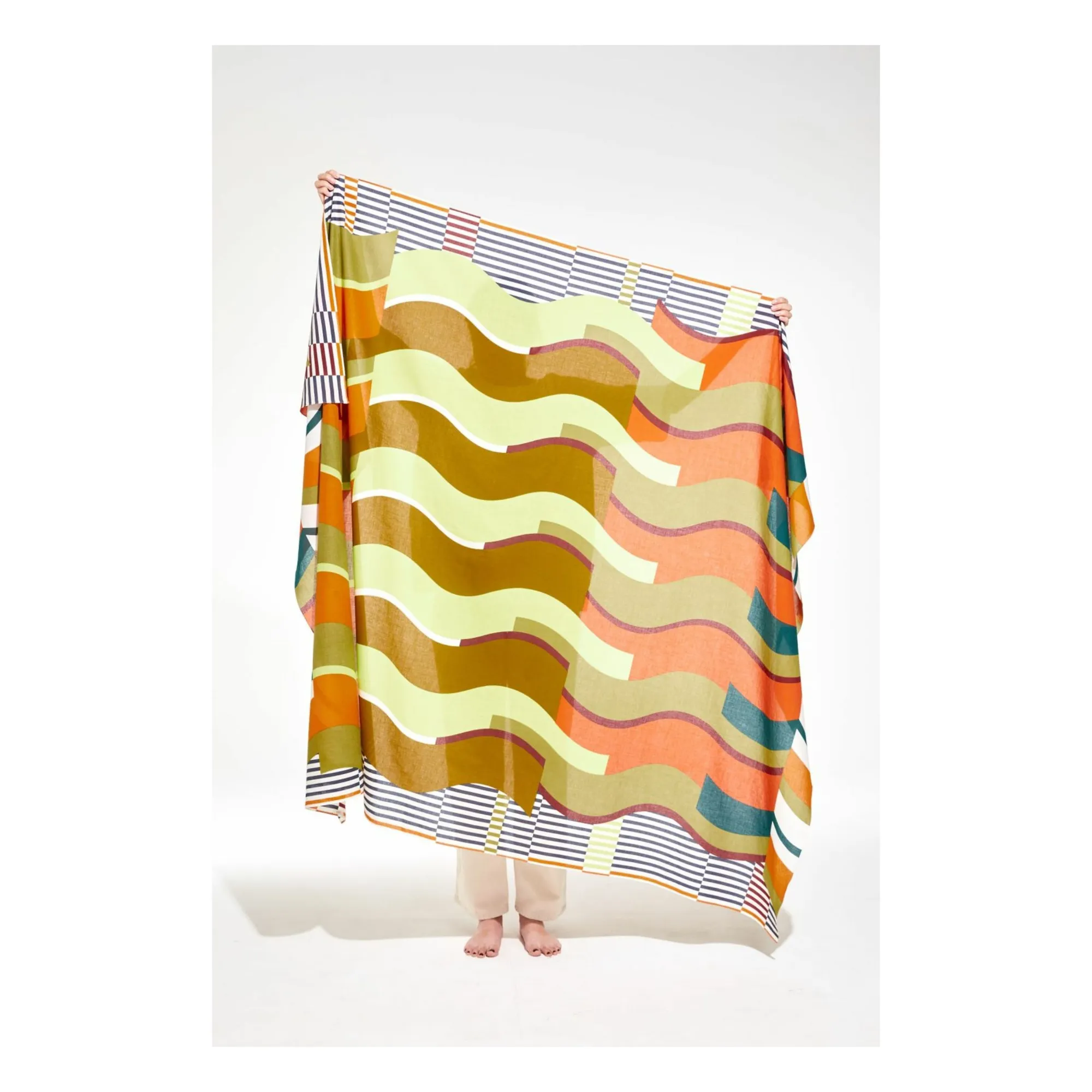Mapoésie Khaki Nazare Sarong
