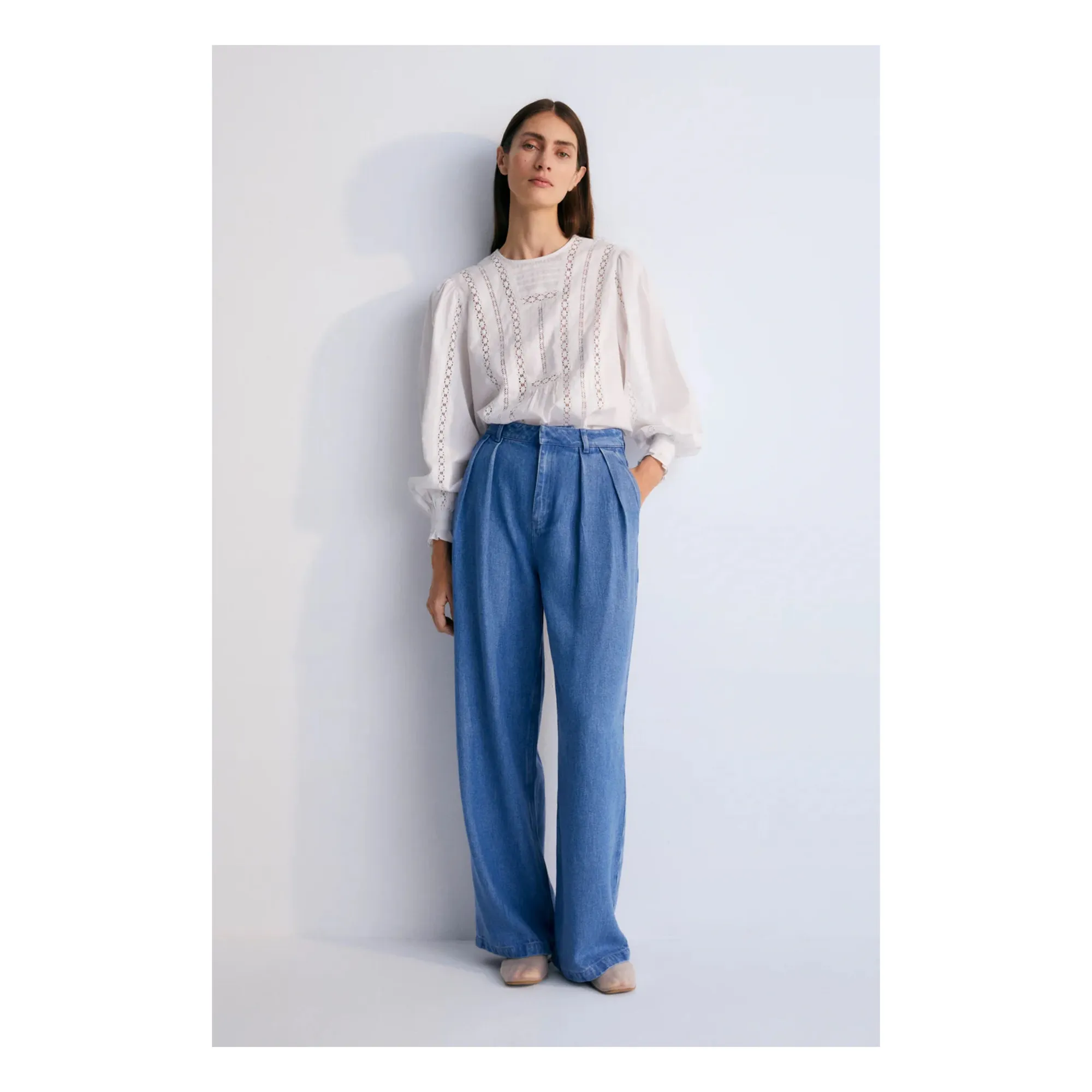 Blouse Veria - Collection Femme | Blanc- Image produit n°2