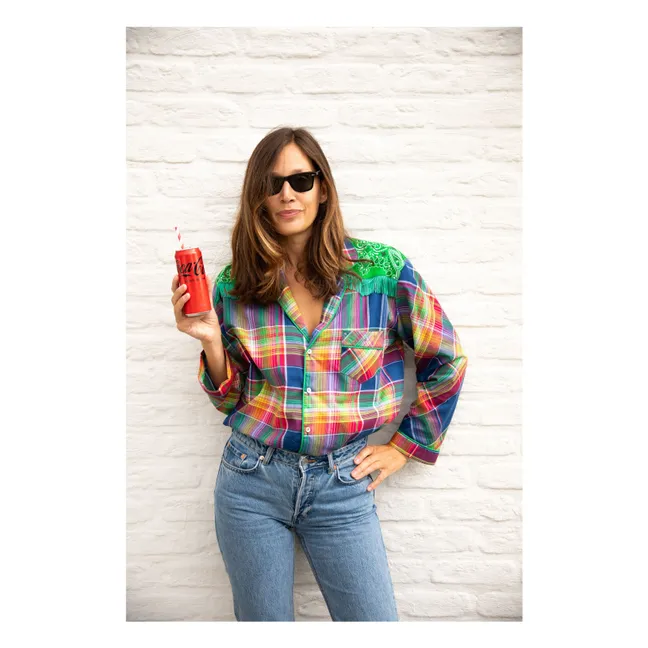 Blouse Ranch Rihanna | Bleu marine
