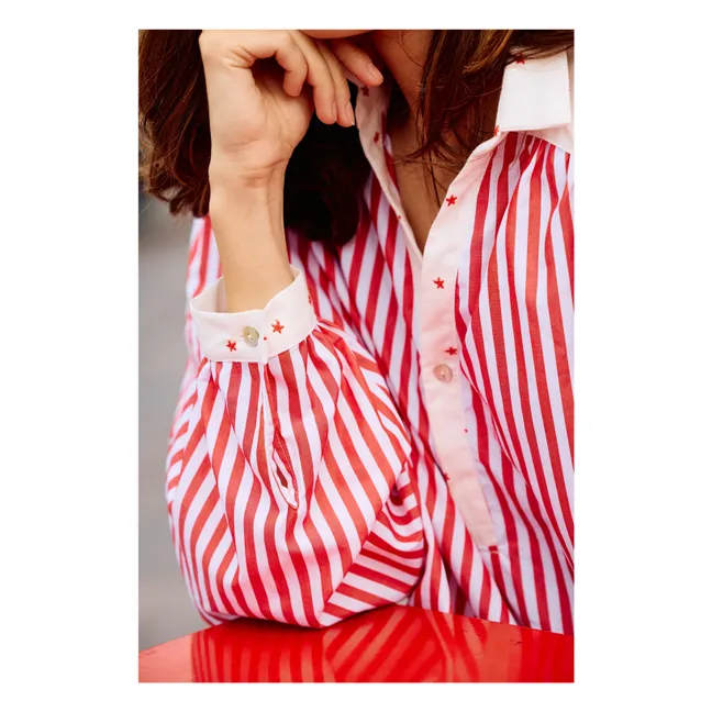 Blouse Iconic Sabrina | Rouge