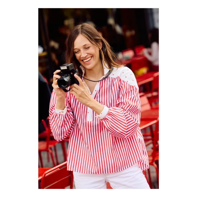 Blouse Iconic Sabrina | Rouge