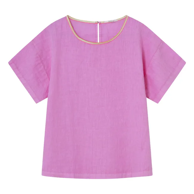 Top Flake Linen | Pink