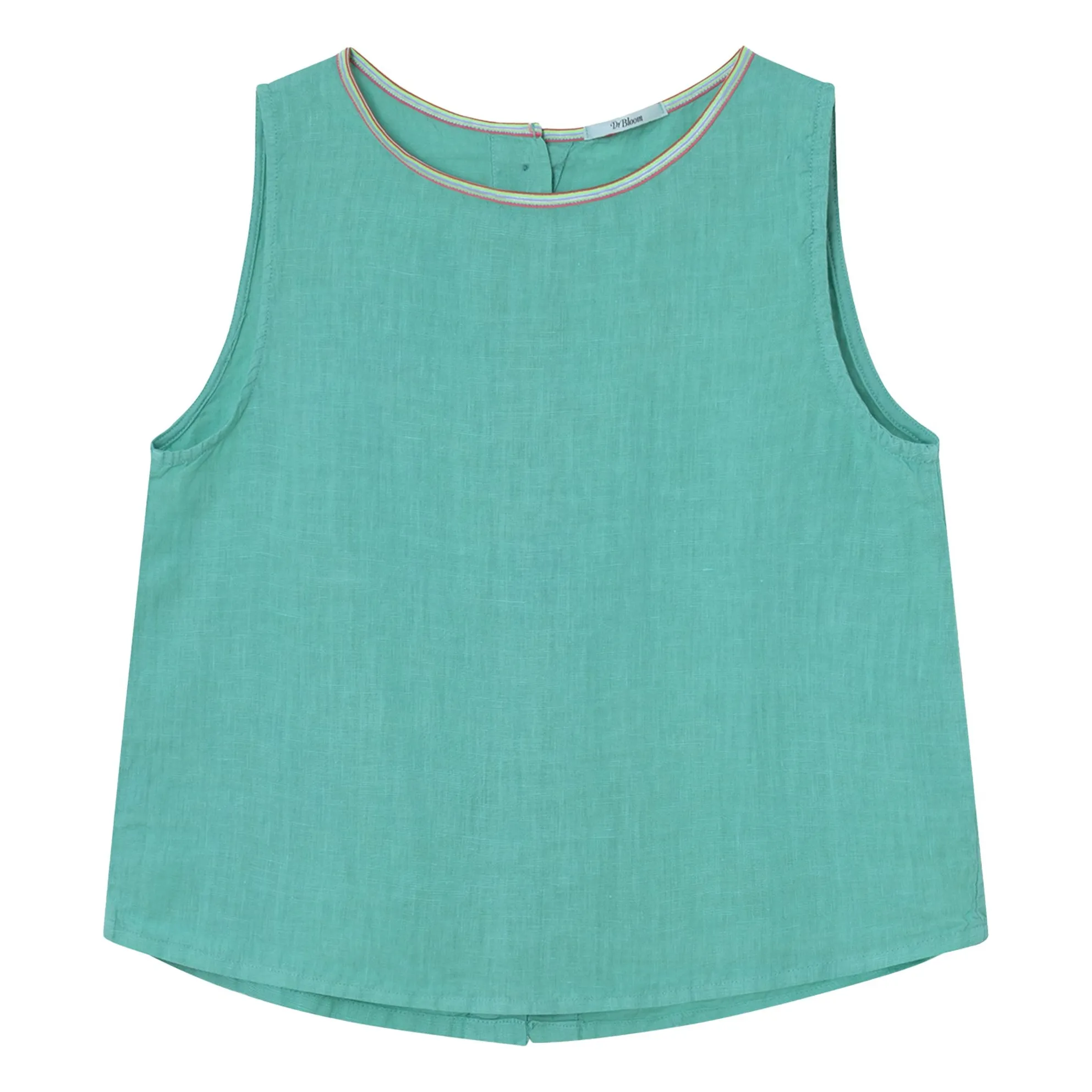 Dr Bloom Turquoise Top Ana Lin