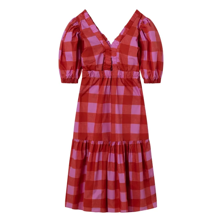 Vestido Joy Carreaux | Rojo- Imagen del producto n°0