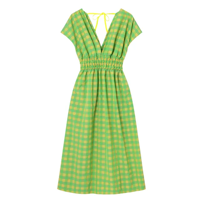 Vestido Caricia Carreaux | Verde