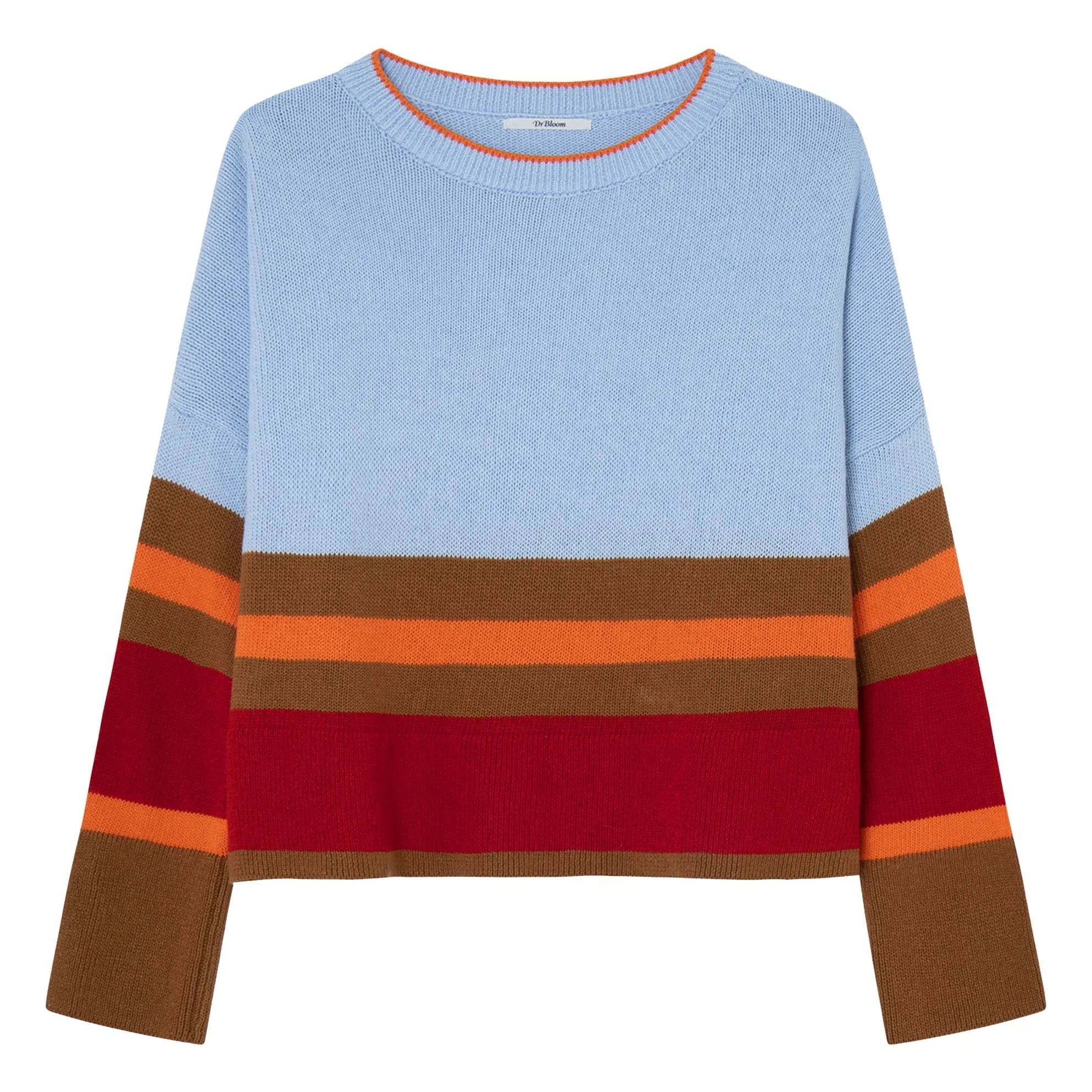 Dr Bloom Light Blue Dusk Sweater
