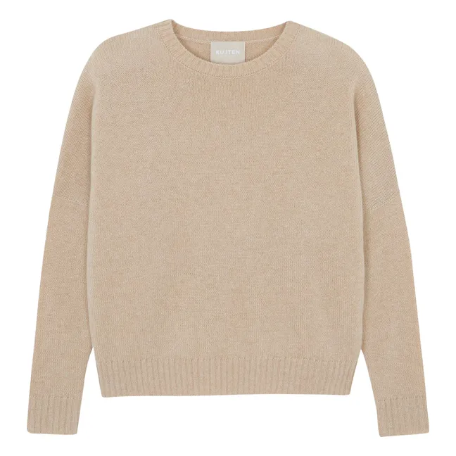 Amelie Cashmere Sweater | Beige