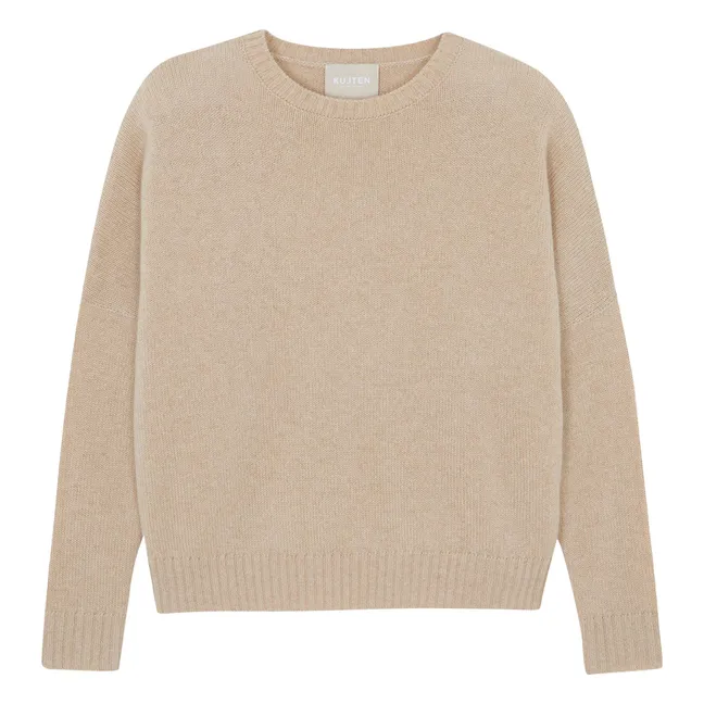 Amelie Maglia in cashmere | Beige