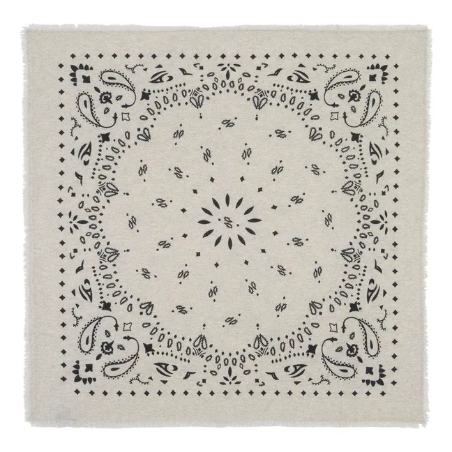 Bandana in cashmere Hachiko | Seta greggia