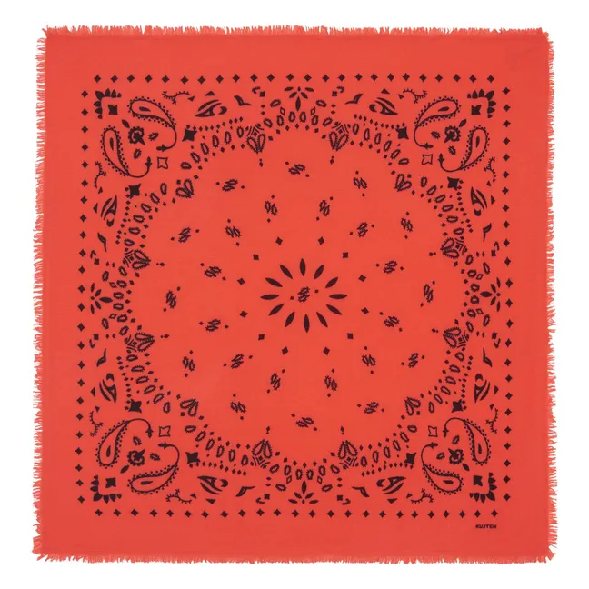 Bandana in cashmere Hachiko | Arancione