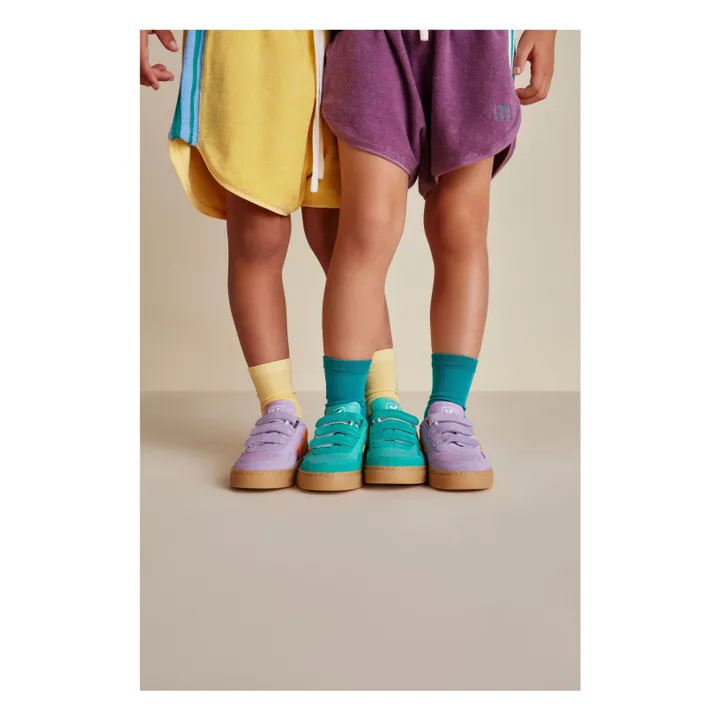 Baskets Scratchs VEJA X THE CAMPAMENTO | Turquoise- Image produit n°5