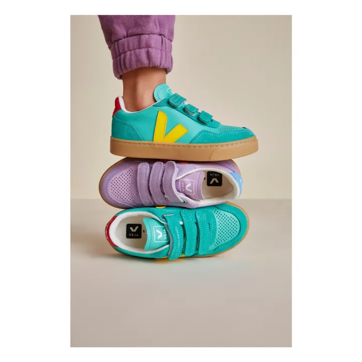Baskets Scratchs VEJA X THE CAMPAMENTO | Turquoise- Image produit n°6