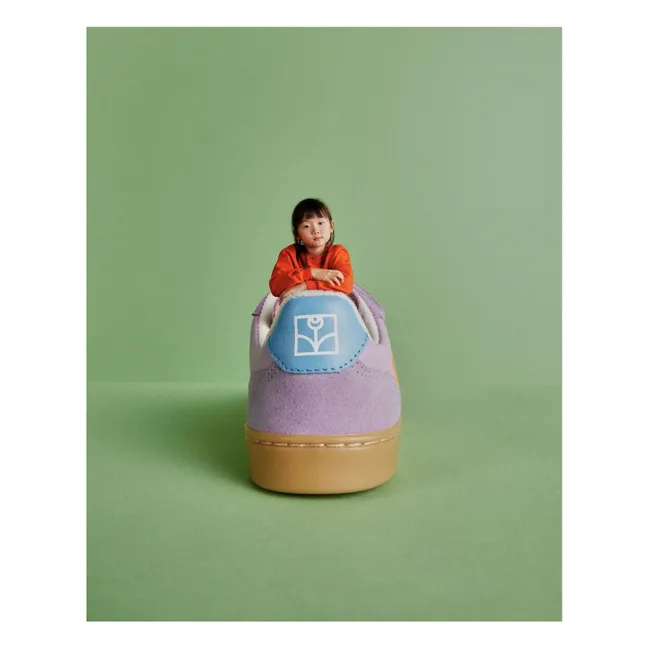 Baskets Scratchs VEJA X THE CAMPAMENTO | 	Lilas