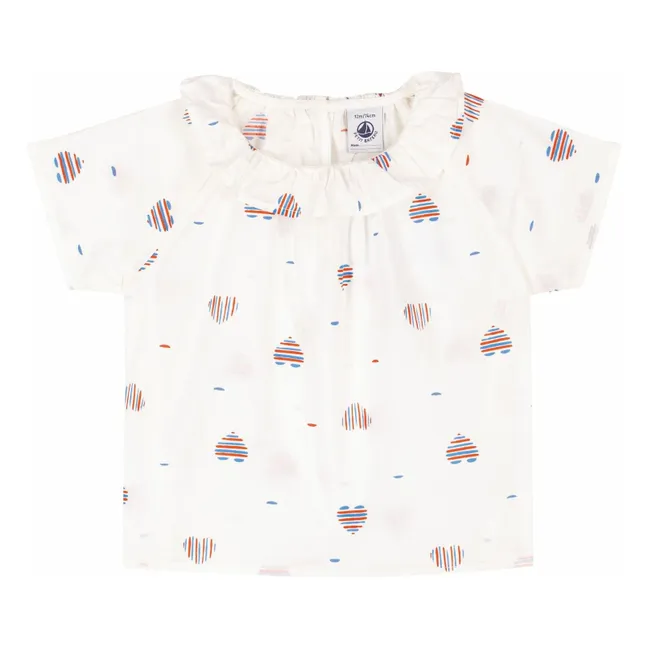 Blouse Barki Popeline Coton Bio | Cream