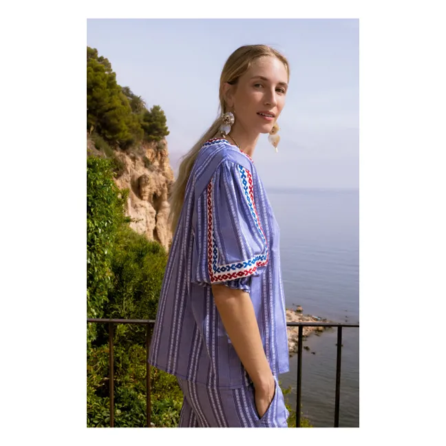 Blusa Pietro | Azul