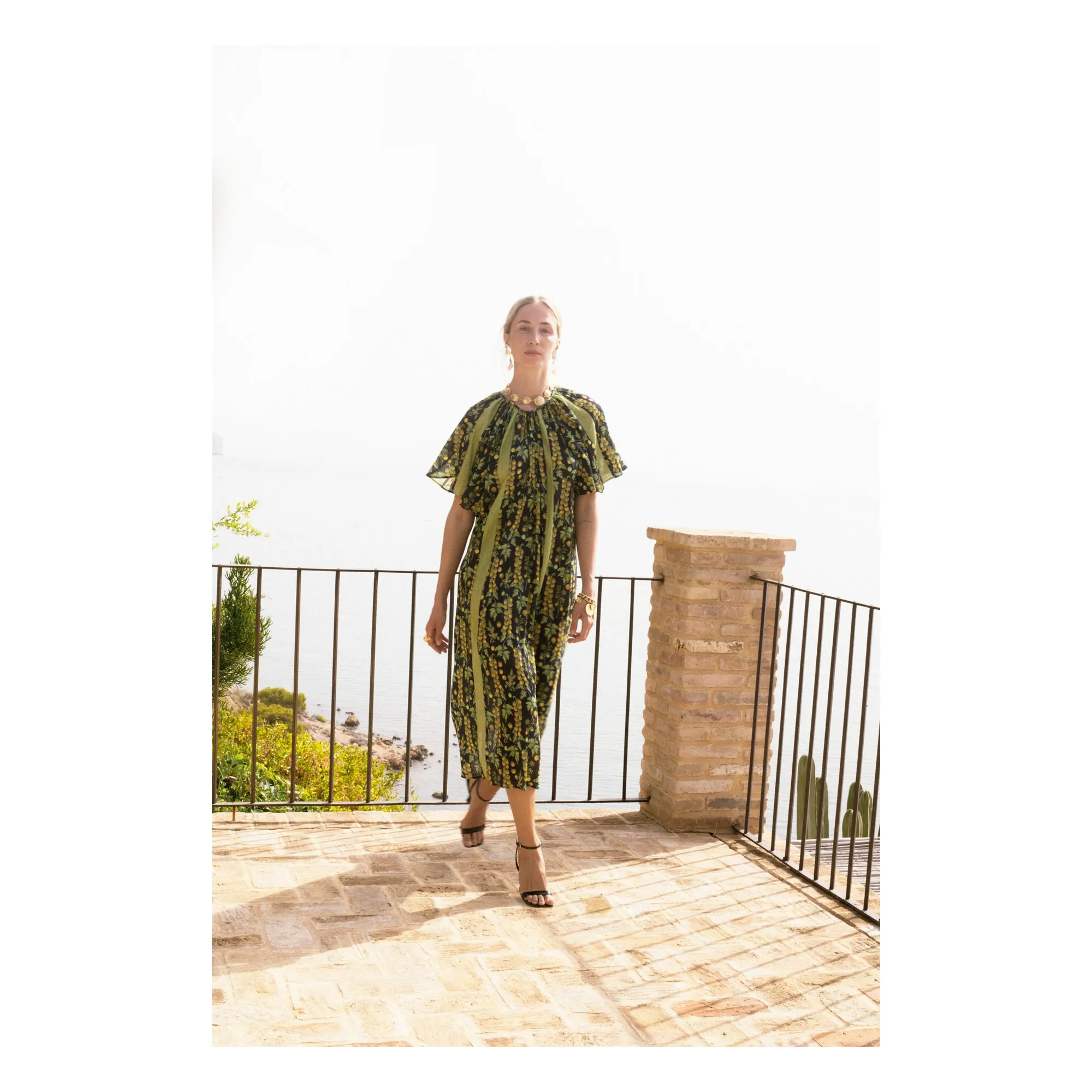 Josephine Green Raffaelo Dress